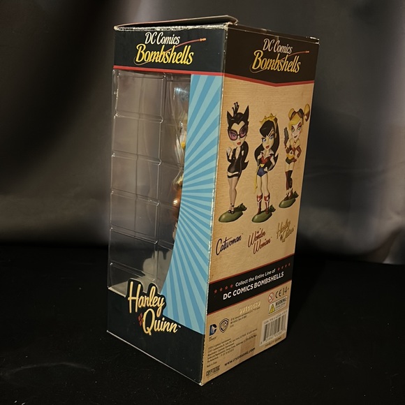 Cryptozoic DC Comics Bombshells Harley Quinn vinyl figure - Picture 4 of 6